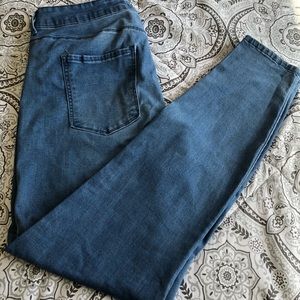 Plus Size High Waisted Skinny Jeans